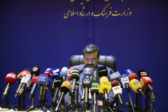 نشست خبری وزیر فرهنگ و ارشاد اسلامی