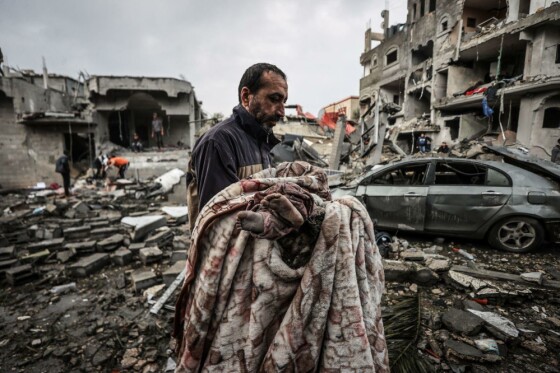 ۱۰۰ عکس از ۱۰۰ روز جنگ در غزه