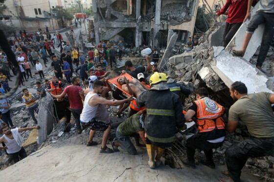 ۱۰۰ عکس از ۱۰۰ روز جنگ در غزه