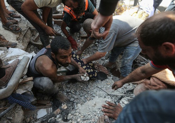 ۱۰۰ عکس از ۱۰۰ روز جنگ در غزه