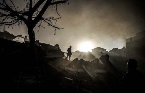 ۱۰۰ عکس از ۱۰۰ روز جنگ در غزه