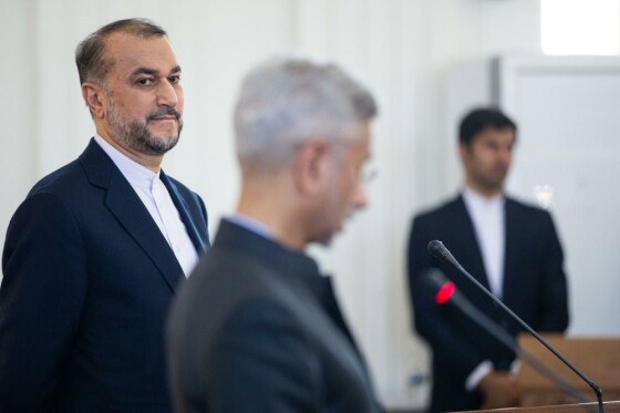 دیدار وزرای خارجه هند و ایران