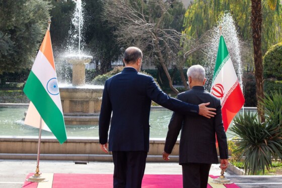 دیدار وزرای خارجه هند و ایران