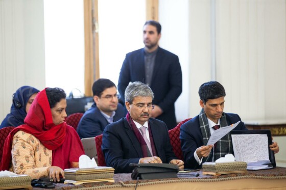 دیدار وزرای خارجه هند و ایران