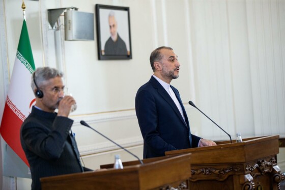 دیدار وزرای خارجه هند و ایران