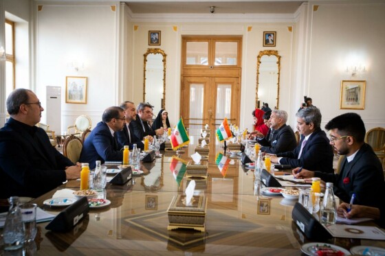 دیدار وزرای خارجه هند و ایران