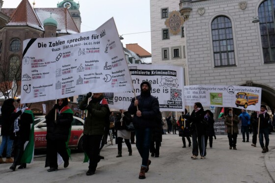 اعتراض به جنایات رژیم صهیونیستی در آلمان