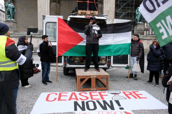 اعتراض به جنایات رژیم صهیونیستی در آلمان