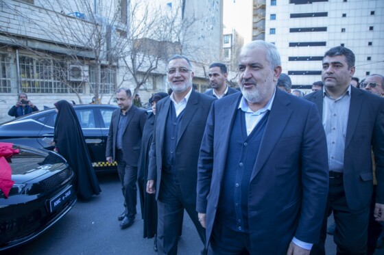 رونمایی از تاکسیهای برقی پایتخت