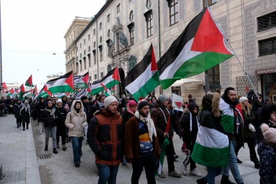 اعتراض به جنایات رژیم صهیونیستی در آلمان