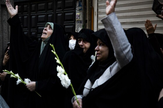 مراسم تشییع پیکر شهید مدافع حرم محمدامین صمدی