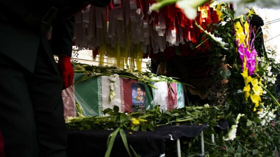 مراسم تشییع پیکر شهید مدافع حرم محمدامین صمدی