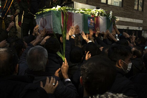 مراسم تشییع پیکر شهید مدافع حرم محمدامین صمدی