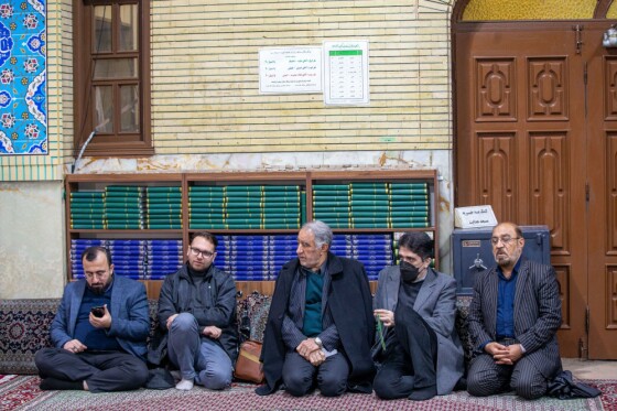 تشییع پیکر مرحوم «مهدی طالقانی»