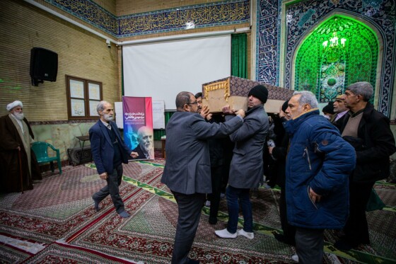 تشییع پیکر مرحوم «مهدی طالقانی»