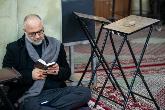 تشییع پیکر مرحوم «مهدی طالقانی»