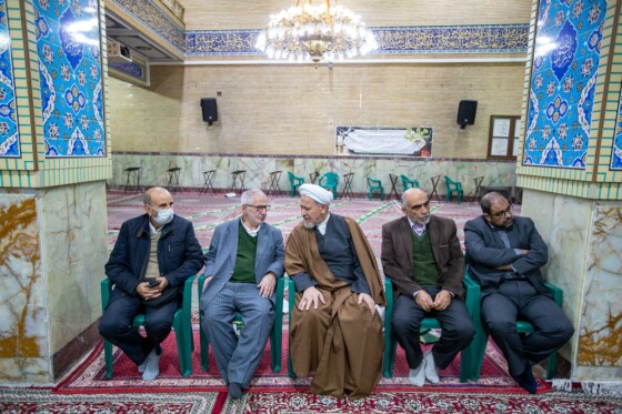تشییع پیکر مرحوم «مهدی طالقانی»