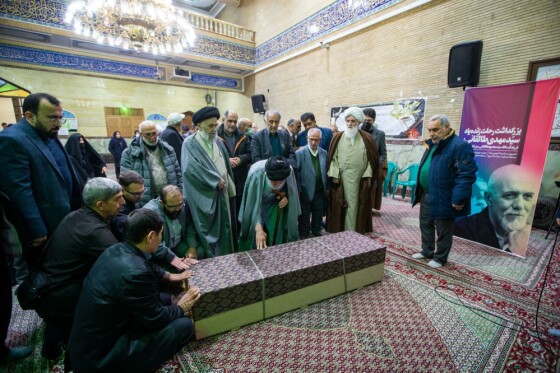 تشییع پیکر مرحوم «مهدی طالقانی»