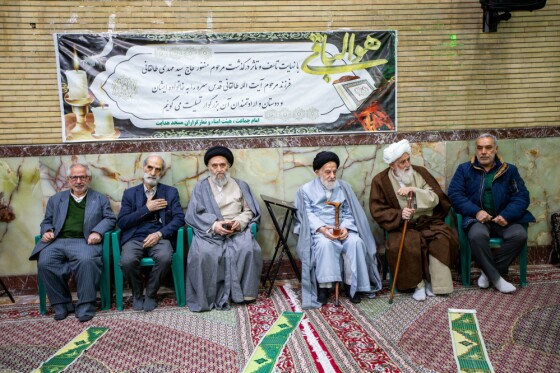 تشییع پیکر مرحوم «مهدی طالقانی»
