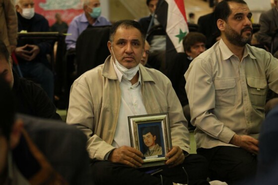 حضور خانواده محترم شهدا در نماز جمعه تهران