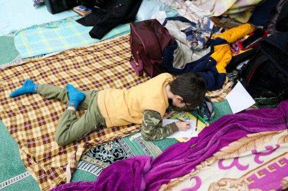 مراسم اعتکاف در مسجد دانشگاه امیر کبیر