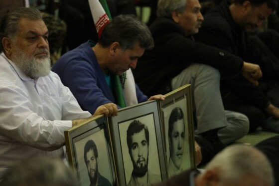 حضور خانواده محترم شهدا در نماز جمعه تهران