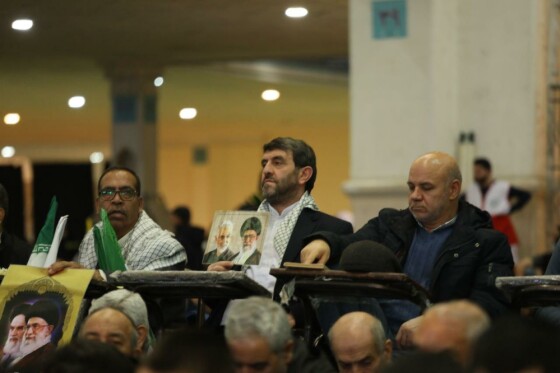 حضور خانواده محترم شهدا در نماز جمعه تهران