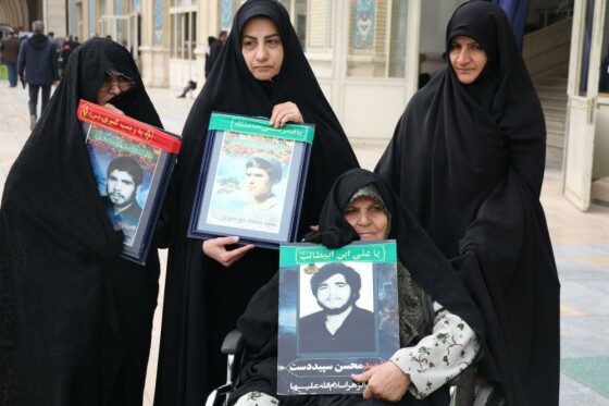 حضور خانواده محترم شهدا در نماز جمعه تهران