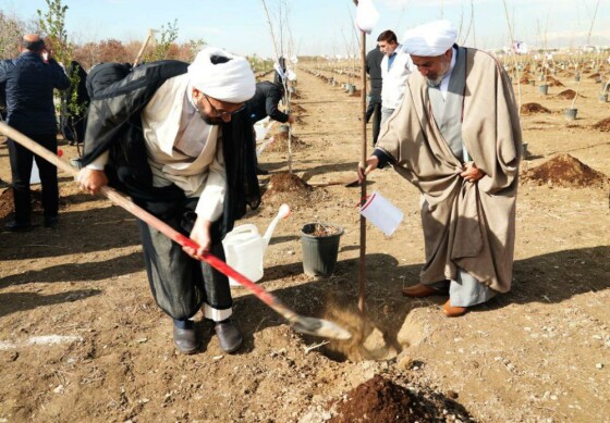 کاشت ۲۴۰۰۰ نهال به مناسبت کنگره ۲۴۰۰۰ شهید تهران