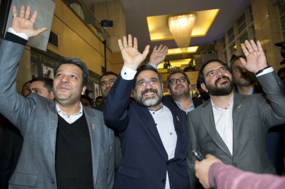 حضور وزیر ارشاد در خانه جشنواره فیلم فجر