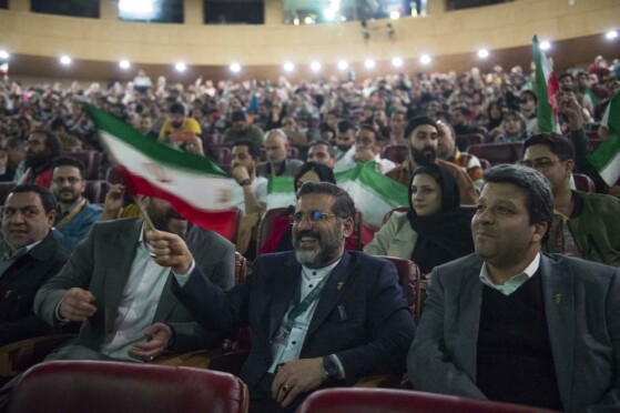 حضور وزیر ارشاد در خانه جشنواره فیلم فجر