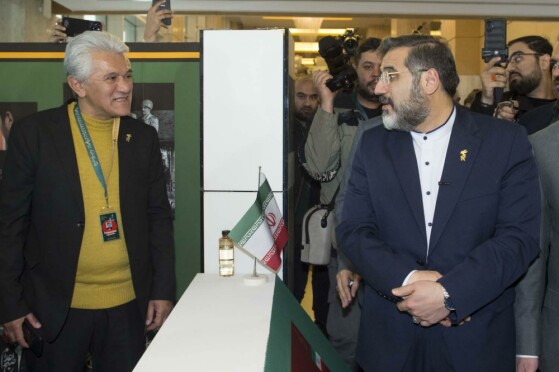 حضور وزیر ارشاد در خانه جشنواره فیلم فجر