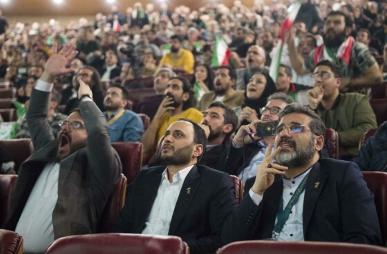 حضور وزیر ارشاد در خانه جشنواره فیلم فجر