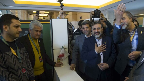 حضور وزیر ارشاد در خانه جشنواره فیلم فجر