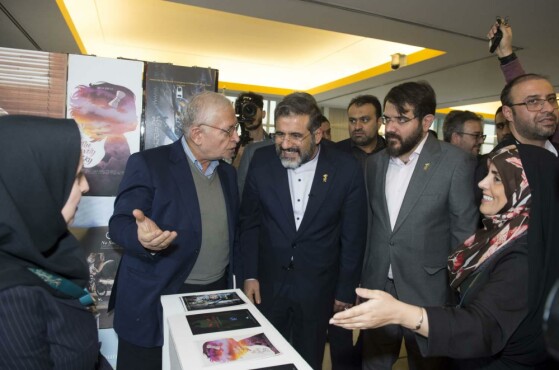 حضور وزیر ارشاد در خانه جشنواره فیلم فجر