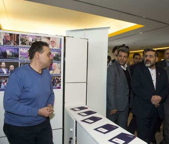 حضور وزیر ارشاد در خانه جشنواره فیلم فجر