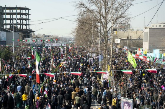 راهپیمایی ۲۲ بهمن ۱۴۰۲ در تهران -۲