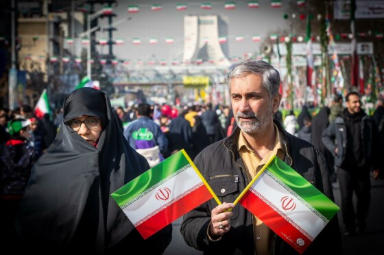 راهپیمایی ۲۲ بهمن ۱۴۰۲ در تهران -۱