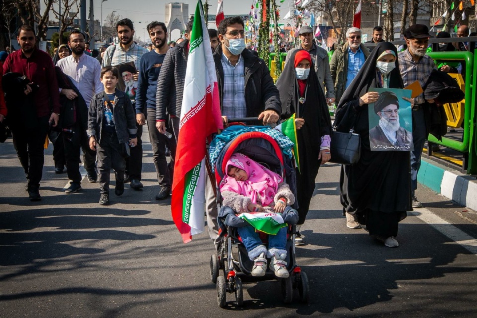 راهپیمایی ۲۲ بهمن ۱۴۰۲ در تهران -۱