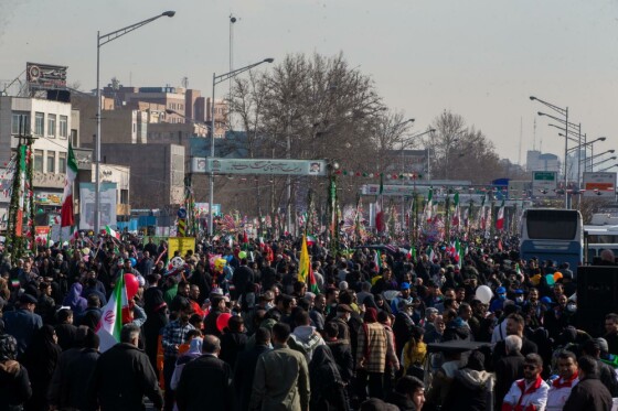 راهپیمایی ۲۲ بهمن ۱۴۰۲ در تهران -۱