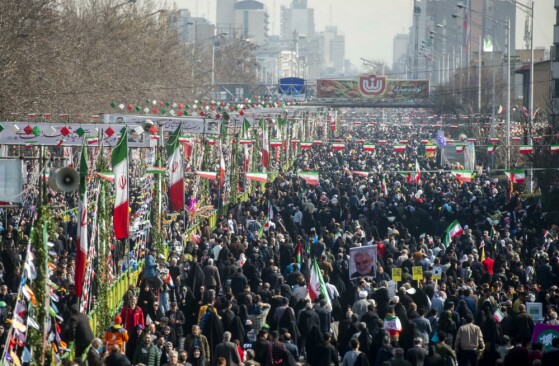 راهپیمایی ۲۲ بهمن ۱۴۰۲ در تهران -۲