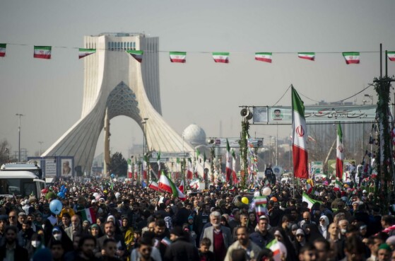 راهپیمایی ۲۲ بهمن ۱۴۰۲ در تهران -۲