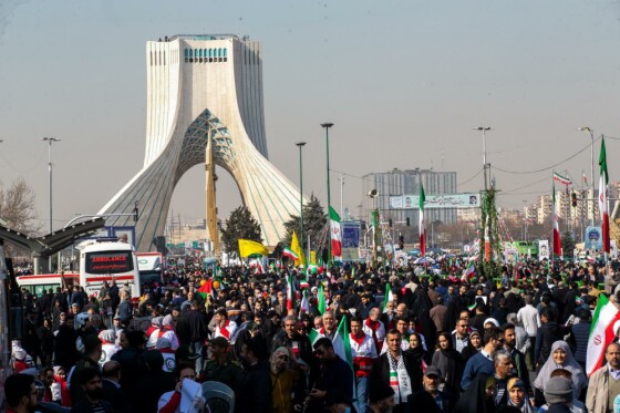راهپیمایی ۲۲ بهمن ۱۴۰۲ در تهران -۱
