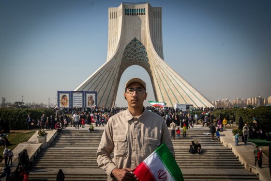 حضور اقشار مختلف مردم در جشن ۴۵ سالگی انقلاب در تهران