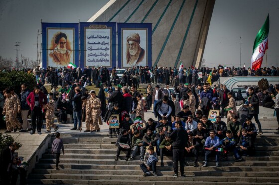راهپیمایی ۲۲ بهمن ۱۴۰۲ در تهران -۱