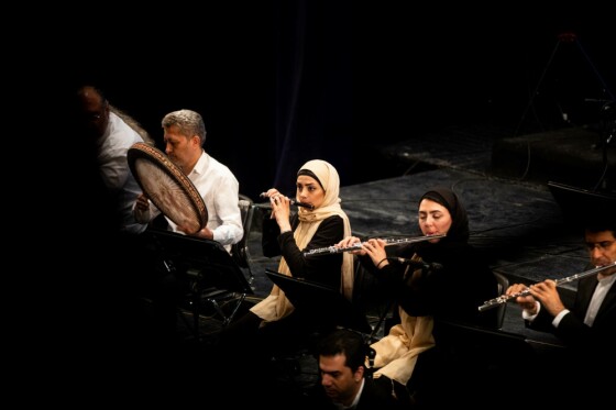 کنسرت ارکستر ملی ایران در جشنواره موسیقی فجر