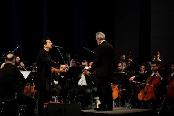 کنسرت ارکستر ملی ایران در جشنواره موسیقی فجر