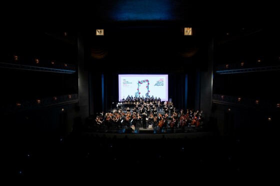 کنسرت ارکستر ملی ایران در جشنواره موسیقی فجر