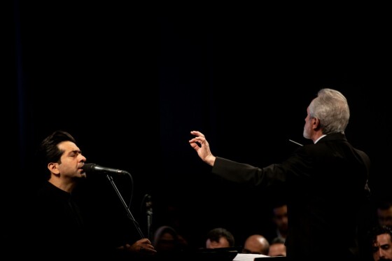 کنسرت ارکستر ملی ایران در جشنواره موسیقی فجر