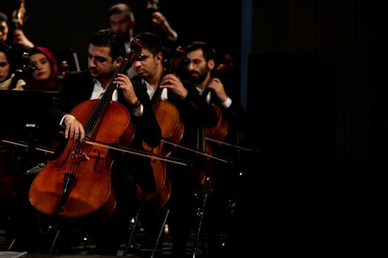 کنسرت ارکستر ملی ایران در جشنواره موسیقی فجر